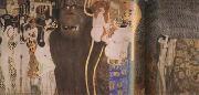 Gustav Klimt Beethoven Frieze (mk20) Spain oil painting reproduction